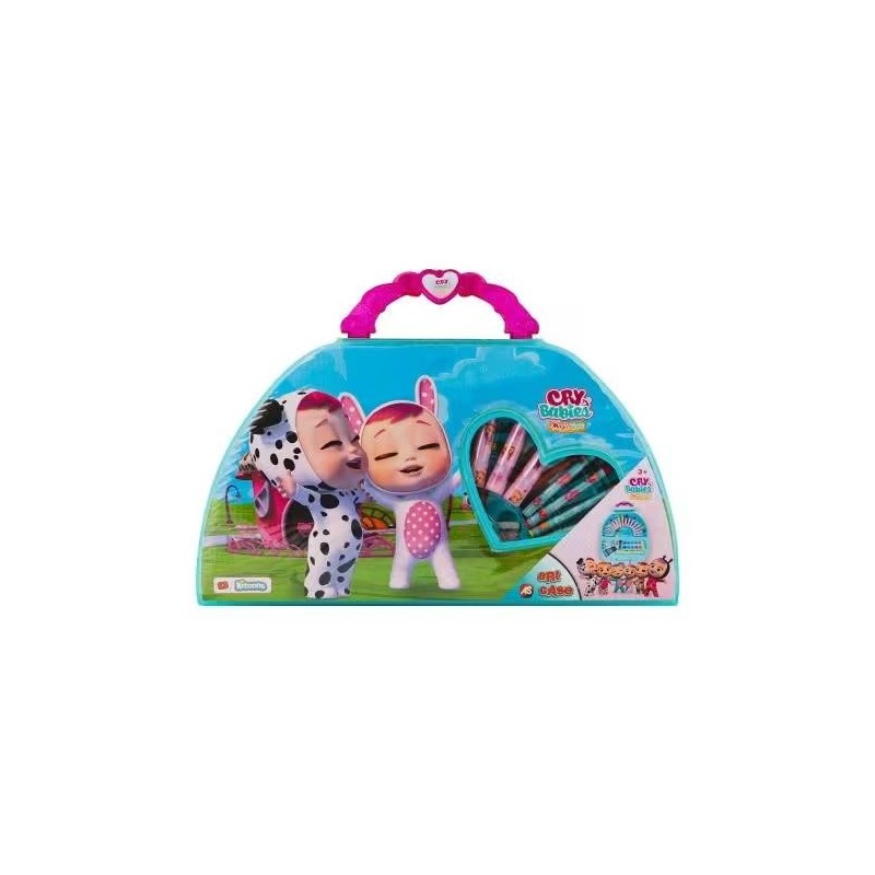 Maletin Artistico Bebes Llorones 50 pzas