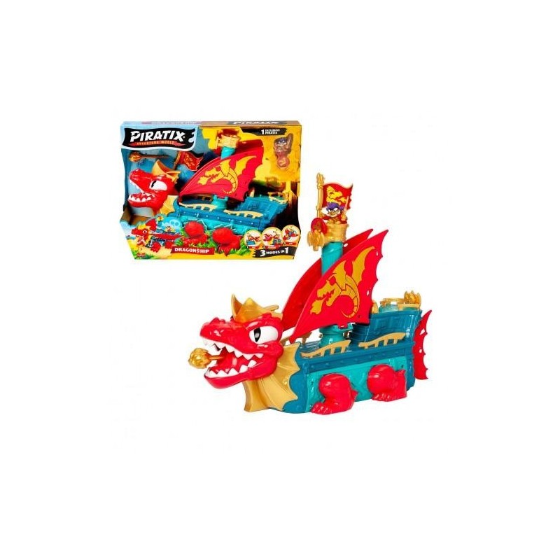 Piratix Dragon Ship – Barco Dragón 