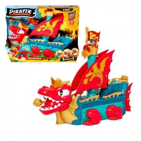 Piratix Dragon Ship – Barco Dragón 
