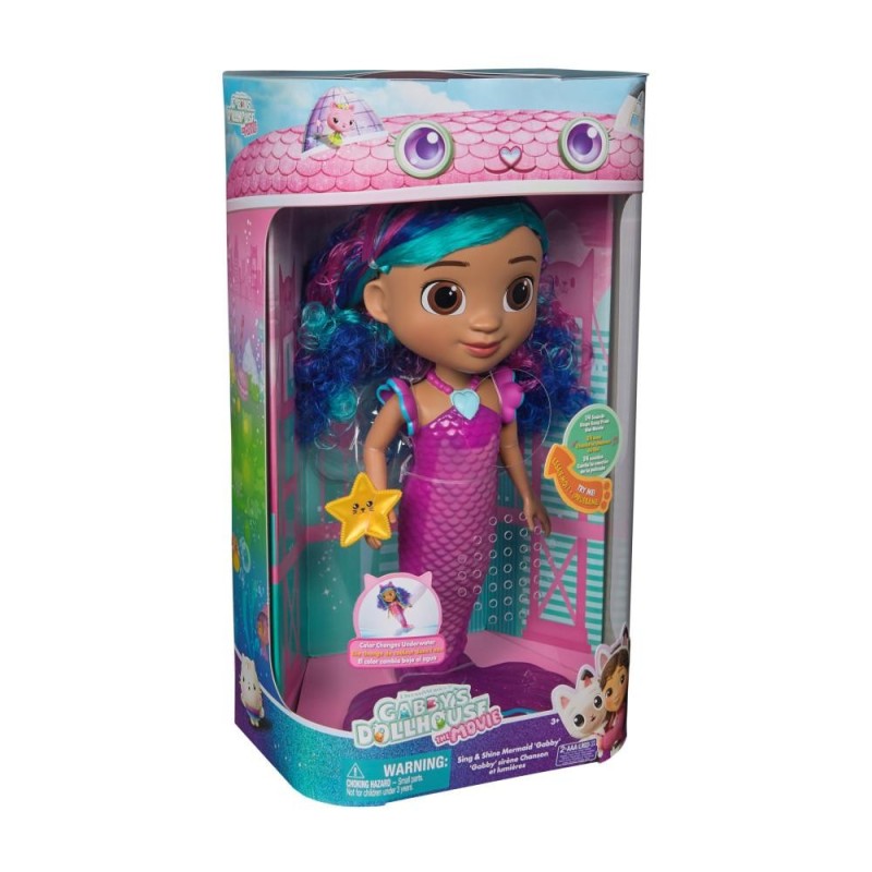 Muñeca Interactiva Gabby Sirena Canta y 