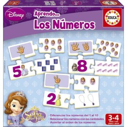 APRENDO LOS NUMEROS PRINCESA SOFIA