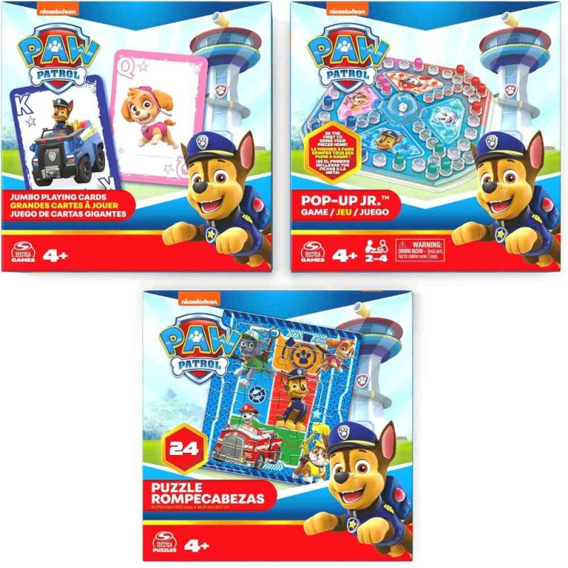 PAW Patrol – Pack 3 juegos