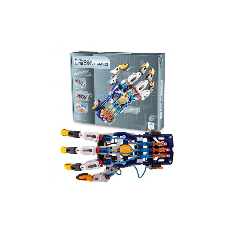 Mano Cyborg Energía Hidráulica