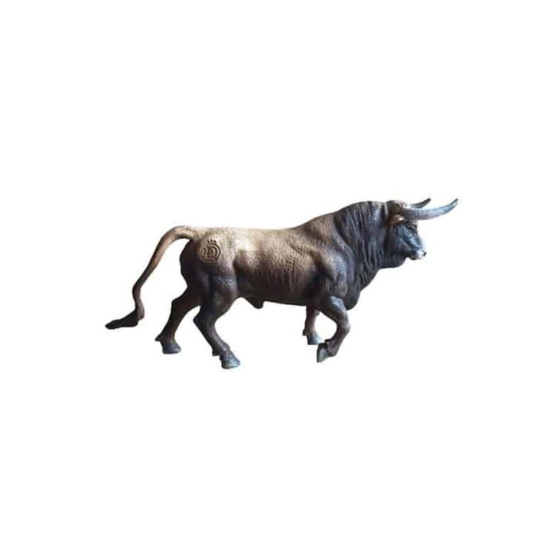 Figura Toro Bravo Castaño Trotando