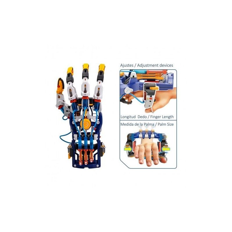 Mano Cyborg Energía Hidráulica