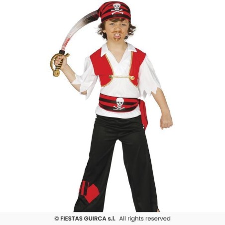 Disfraz pirata 3-4 años niño