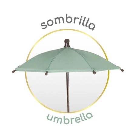Carro de Muñecas Capriccio con Sombrilla