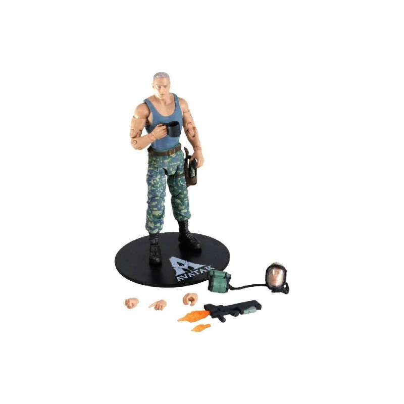 FIGURA COLONEL MILES QUARITCH -  AVATAR