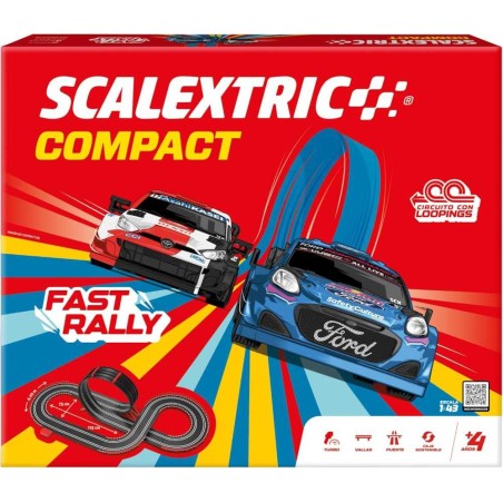 Fast Rally SCALEXTRIC - Circuito Compact