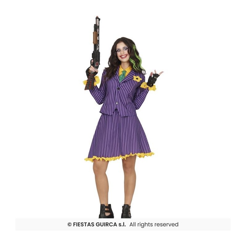 DISFRAZ JOKER MUJER MRS.LAUGHT (L)