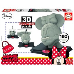 3D SCULPTURE PUZZLE MINNIE