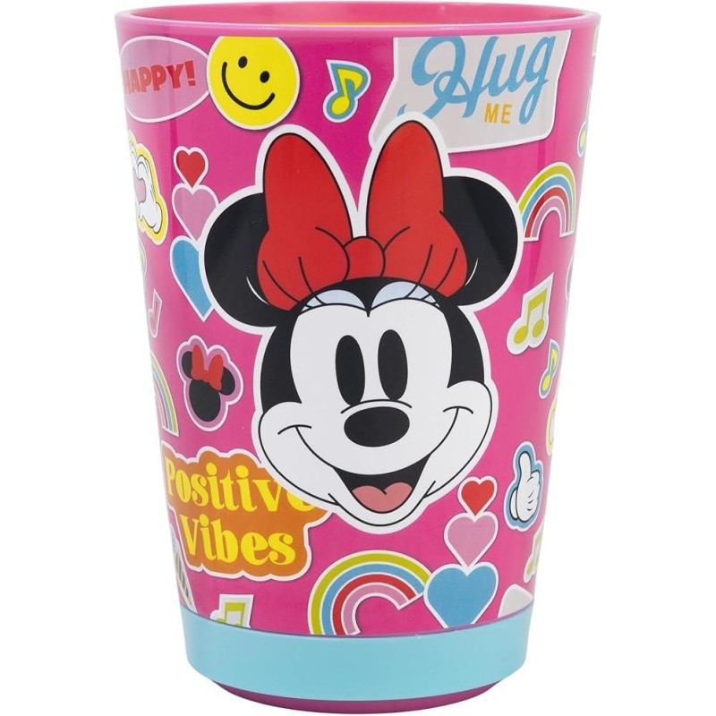 Vaso Antivuelco PP 470ml Minnie