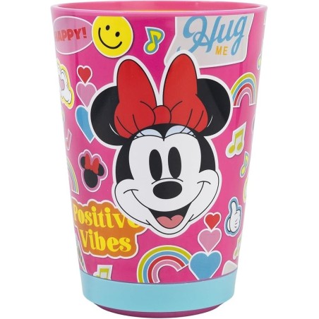 Vaso Antivuelco PP 470ml Minnie