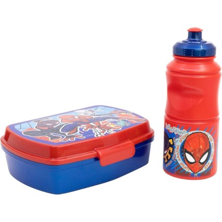 Set Sandwichera y Botella Spiderman