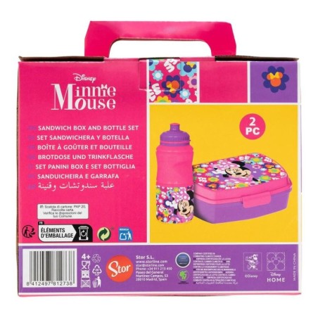 Minnie Set Sandwichera y Botella