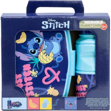 Set Sandwichera y Botella Stitch