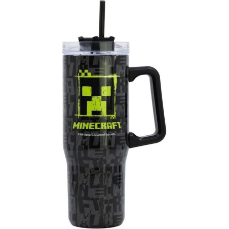 Taza Termo XL Acero Inoxidable Minecraft