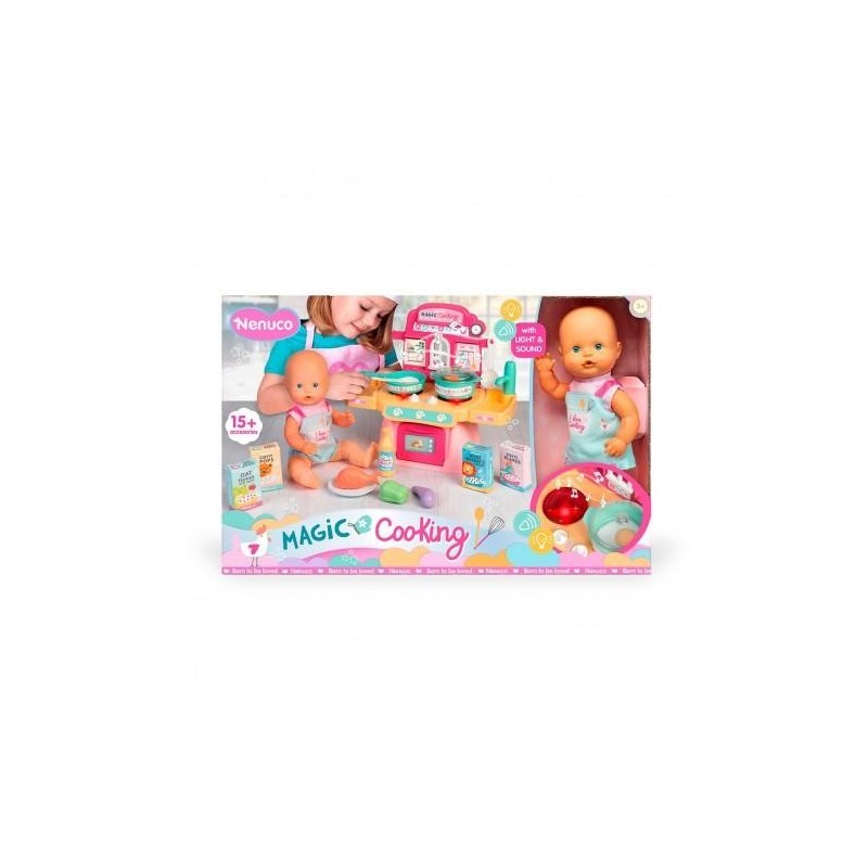 Muñeco bebé Nenuco Cocinita Mágica