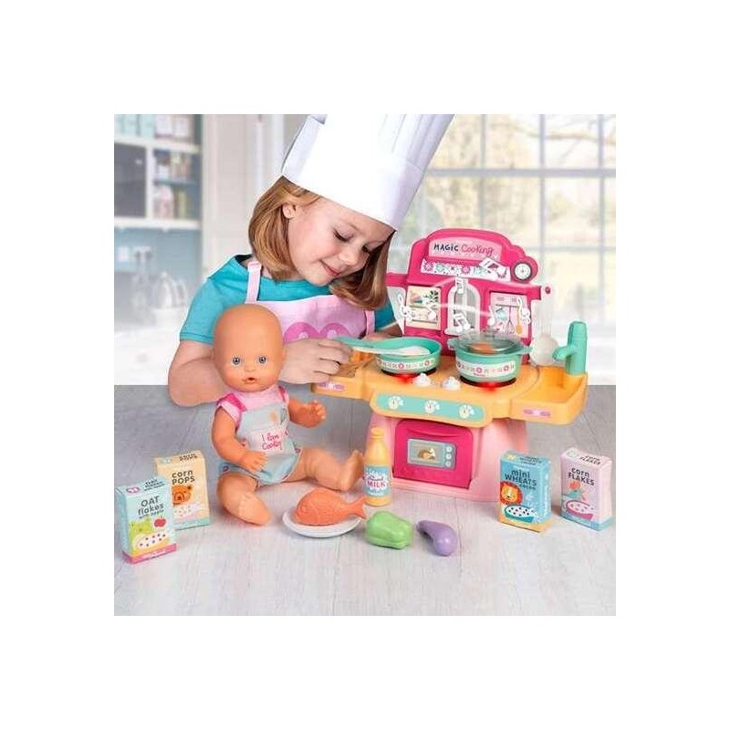 Muñeco bebé Nenuco Cocinita Mágica