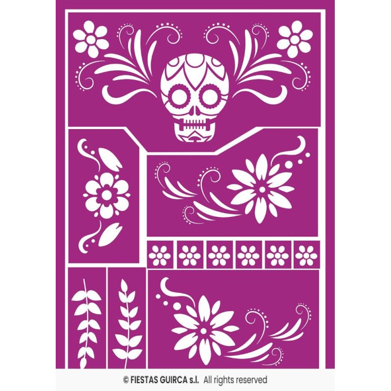 PLANTILLA ADHESIVA MAQ.INF.CATRINA 14X20