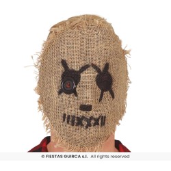 Mascara Muñeco Trapo Saco