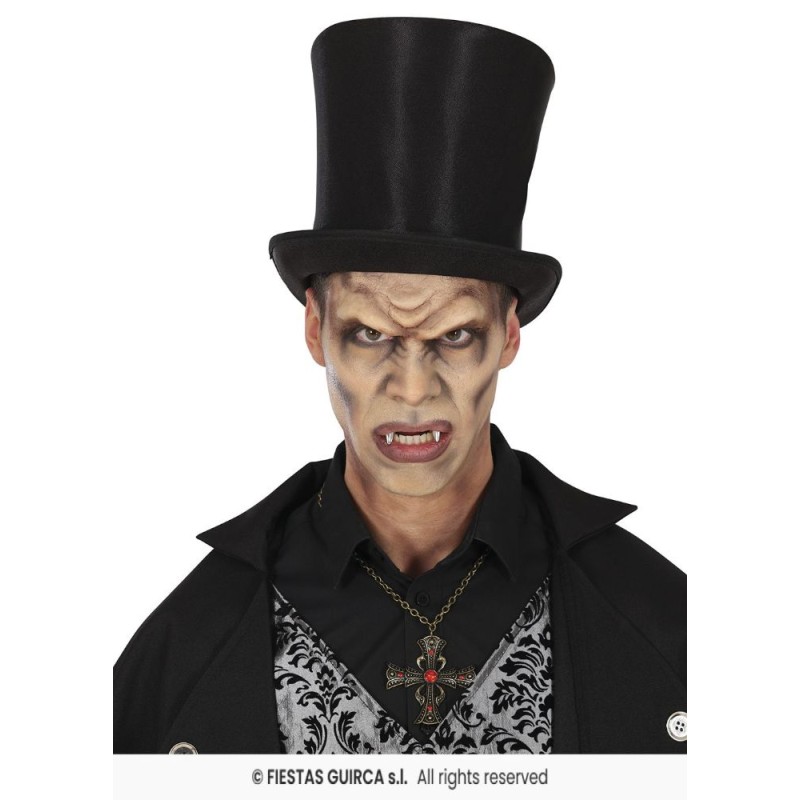 Colmillos vampiro plata
