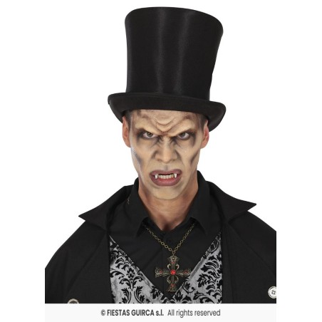 Colmillos vampiro plata