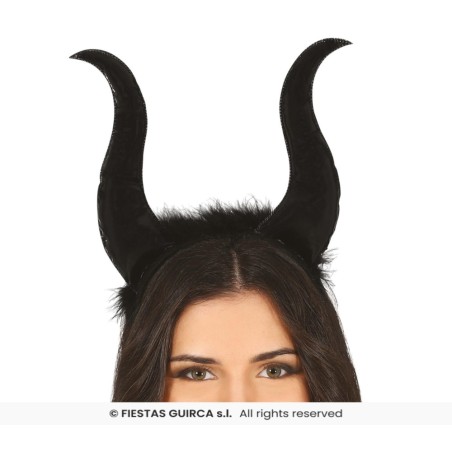 DIADEMA DEMONIO NEGRA