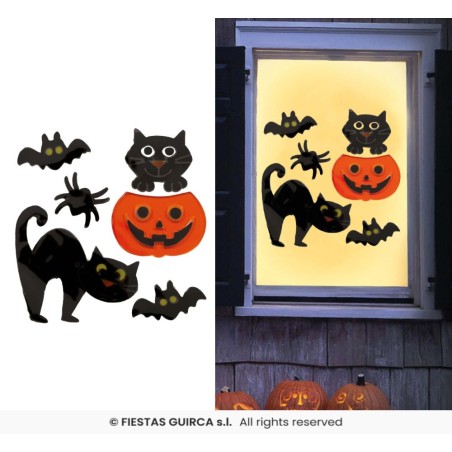 DECORACION GEL GATO, 20X25 CMS.