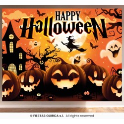 PHOTOCALL PARTY HAPPY HALLOWEEN TELA 220