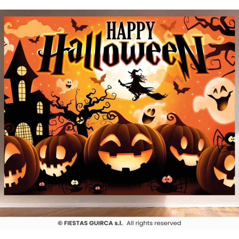 PHOTOCALL PARTY HAPPY HALLOWEEN TELA 220