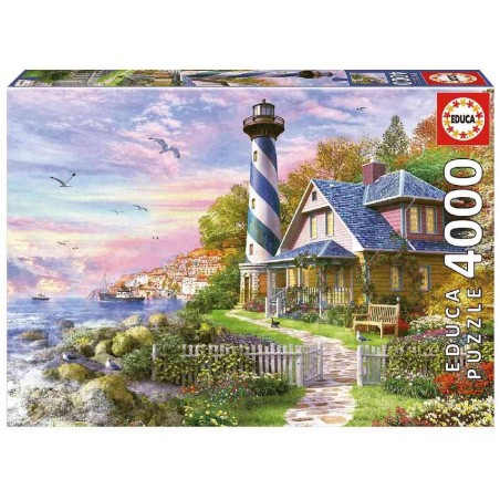 PUZZLE 4000 PZAS FARO EN ROCK BAY