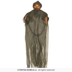 COLGANTE FANTASMA CALABAZA 98 CMS. 2