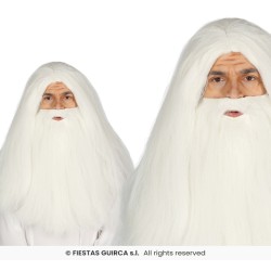 PELUCA Y BARBA EN CAJA