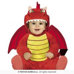 DISFRAZ DRAGON ROJO 18-24 Meses