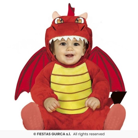 DISFRAZ DRAGON ROJO 18-24 Meses