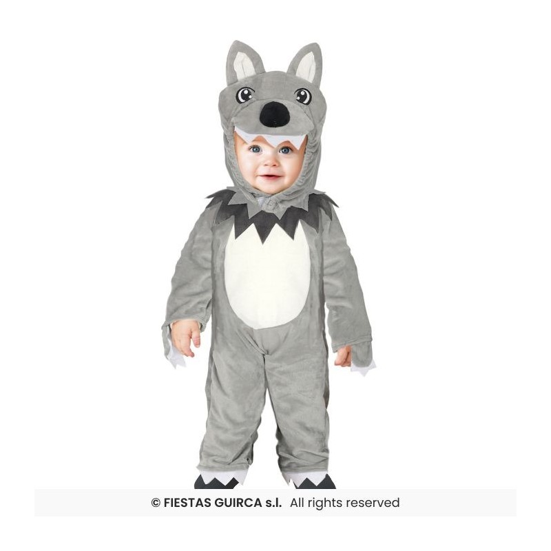 DISFRAZ LIL WOLF LOBO 12-18 MESES