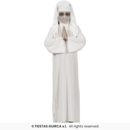 DISFRAZ MONJA SATANICA 10-12 Años