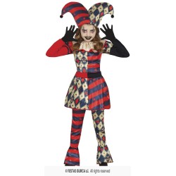 DISFRAZ DIAMOND HARLEQUIN 10-12 Años