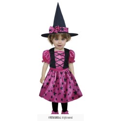 DISFRAZ BRUJA STAR 2-3 Años