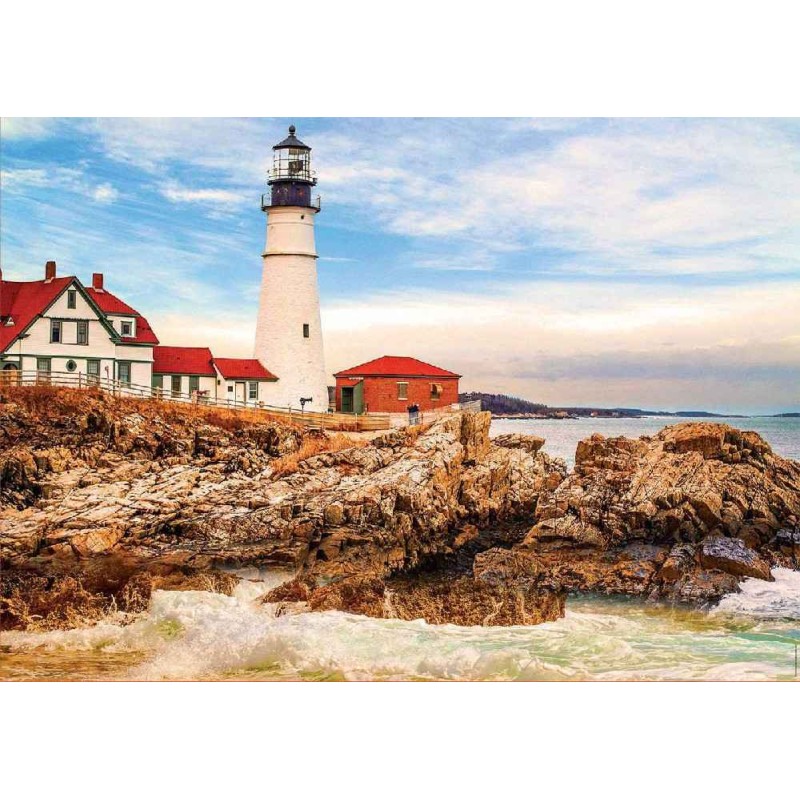 PUZZLE 1500 PIEZAS  FARO ROCOSO