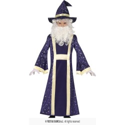DISFRAZ MAGO MERLIN MAGICIAN 7-9 AÑOS