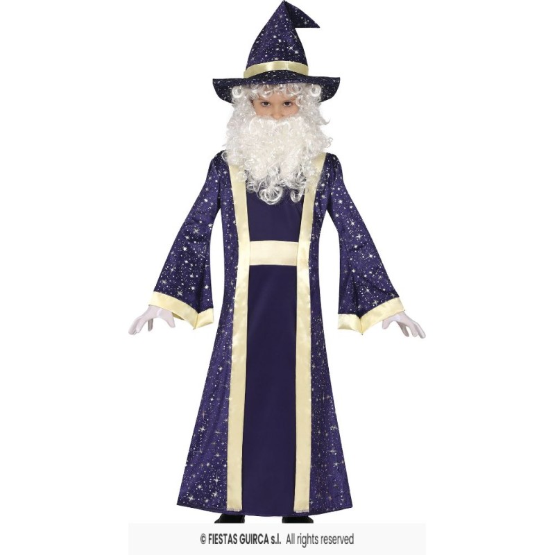 DISFRAZ MAGO MERLIN MAGICIAN 10-12 AÑOS
