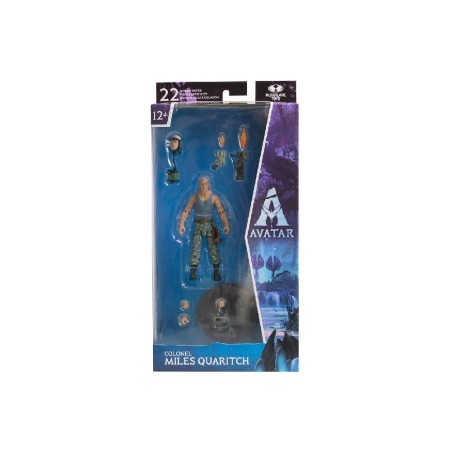 FIGURA COLONEL MILES QUARITCH -  AVATAR