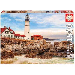 PUZZLE 1500 PIEZAS  FARO ROCOSO 2