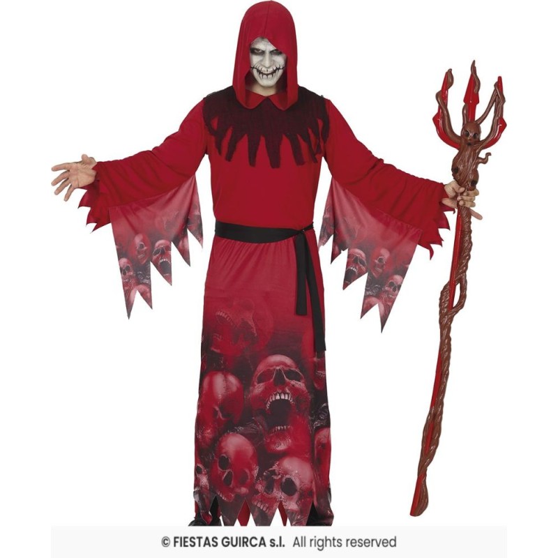 DISFRAZ SEGADOR ROJO REAPER (L)