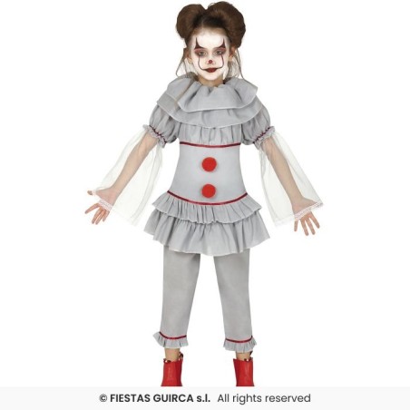 DISFRAZ PAYASA IT CRAZY  7-9 Años