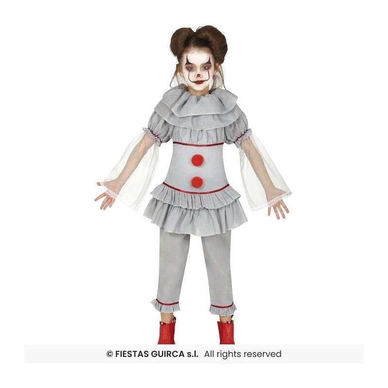 DISFRAZ PAYASA IT CRAZY 10-12 Años