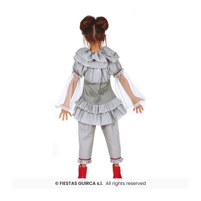 DISFRAZ PAYASA IT CRAZY  7-9 Años
