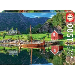 PUZZLE 1500 PIEZAS BARCO VIKINGO 2